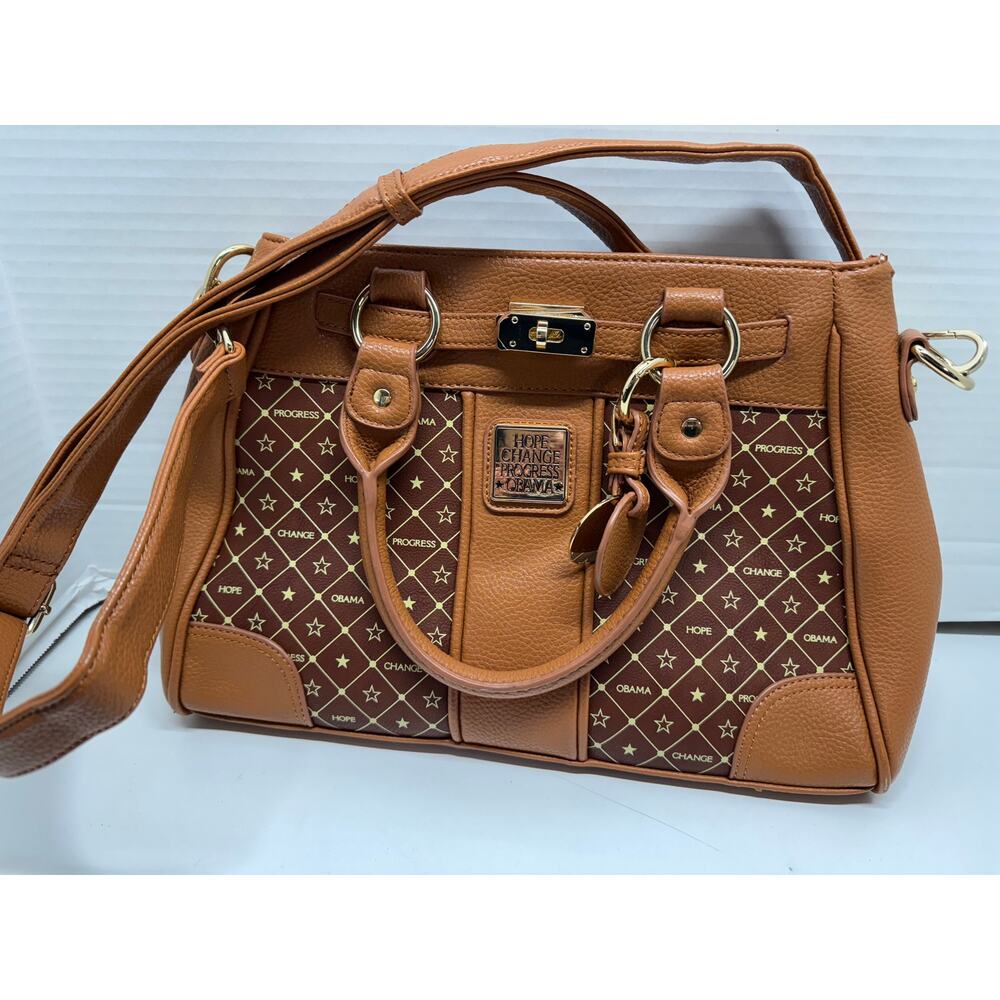 Danbury Mint Tab President Obama "Hope" Limited Edition Shoulder Bag Purse - Picture 2 of 8